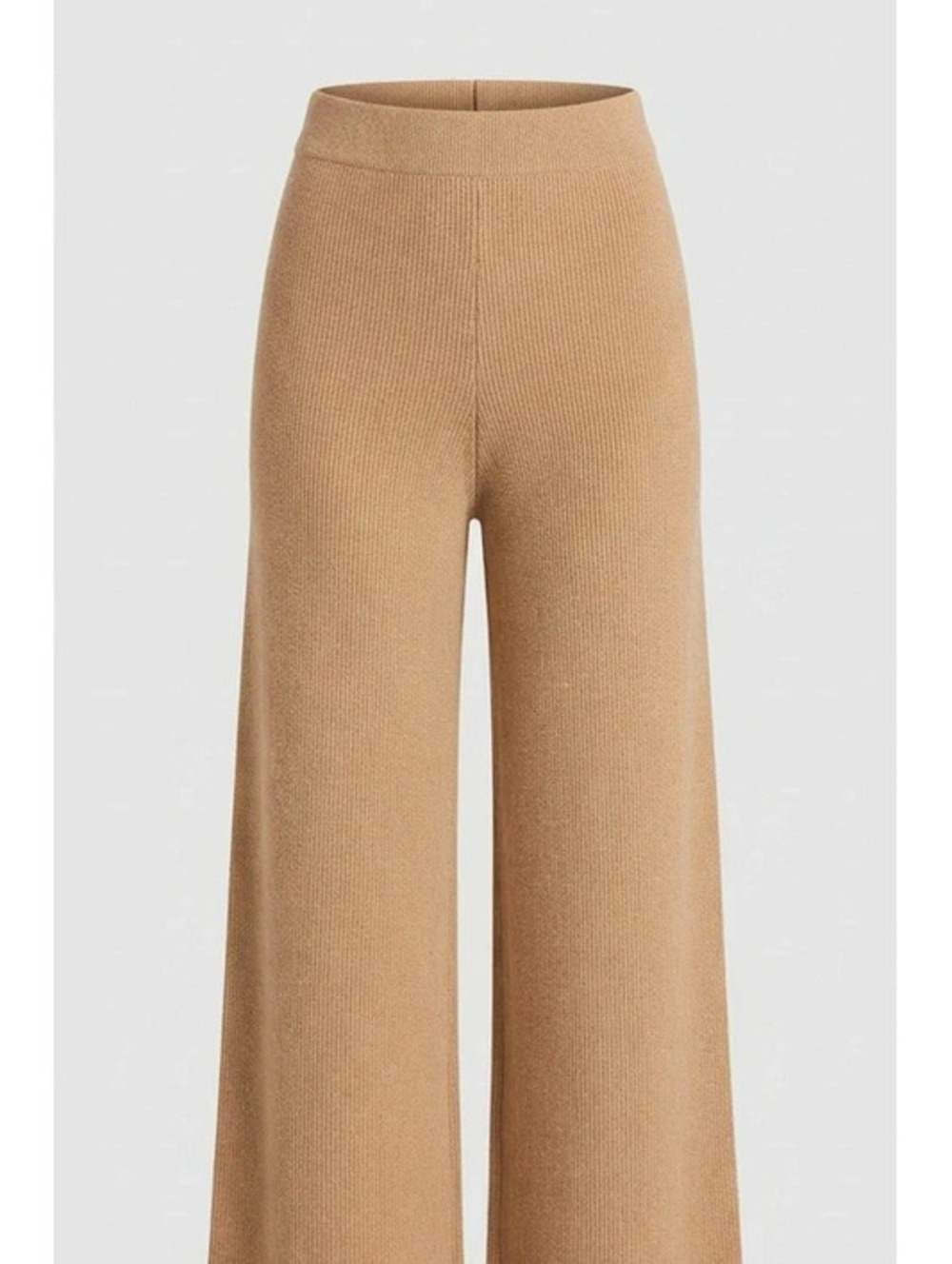 Joie women's large wide leg high waisted loung pants beigh